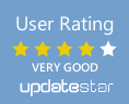 Very Good user rating on UpdateStar